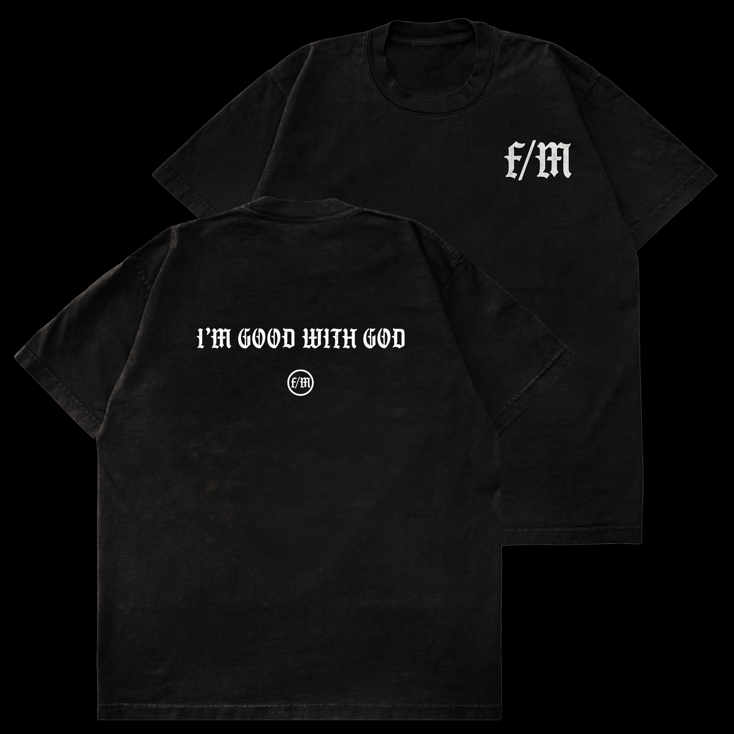 GOOD WITH GOD - HEAVYWEIGHT TEE