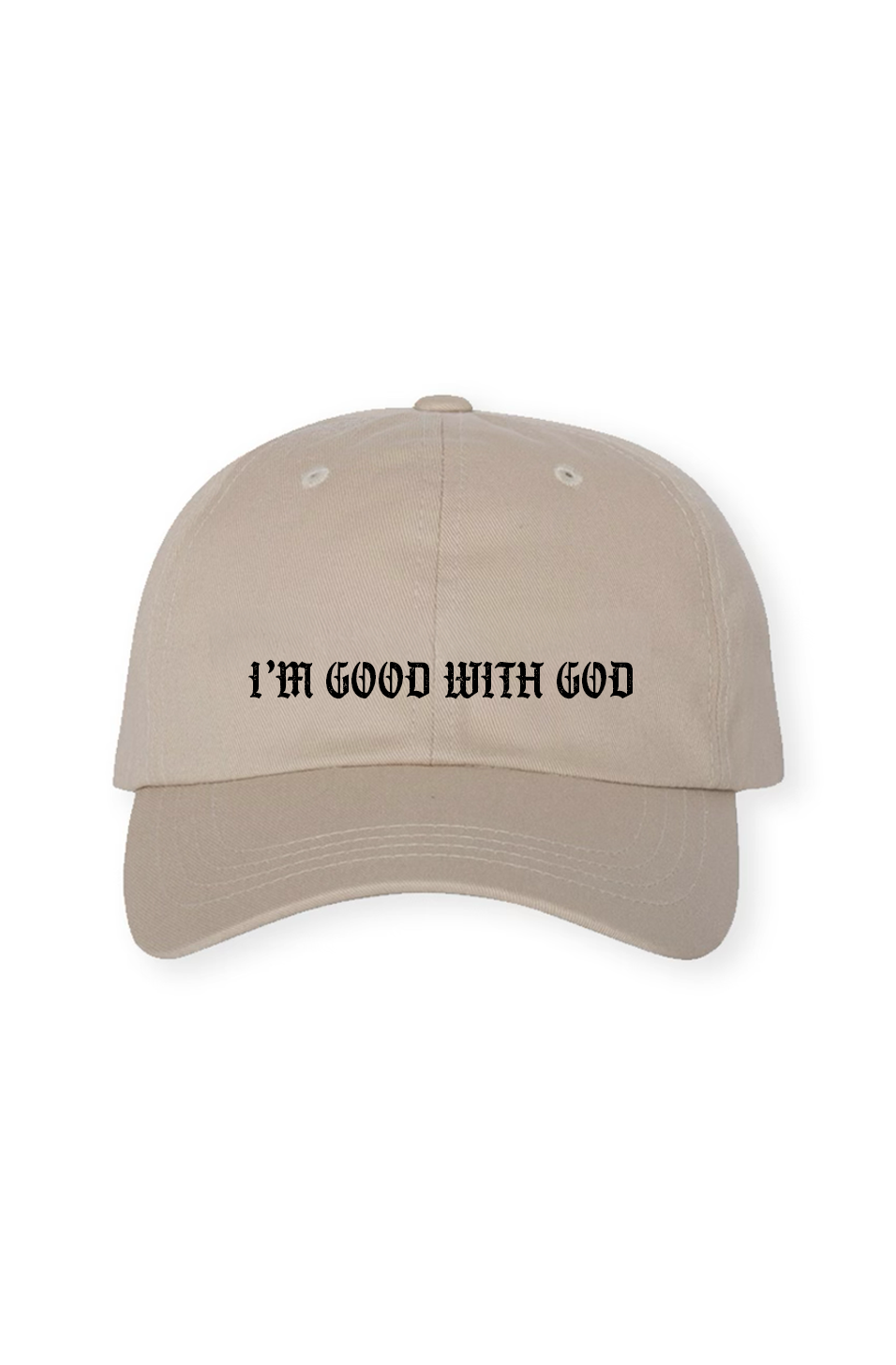 GOOD WITH GOD HAT