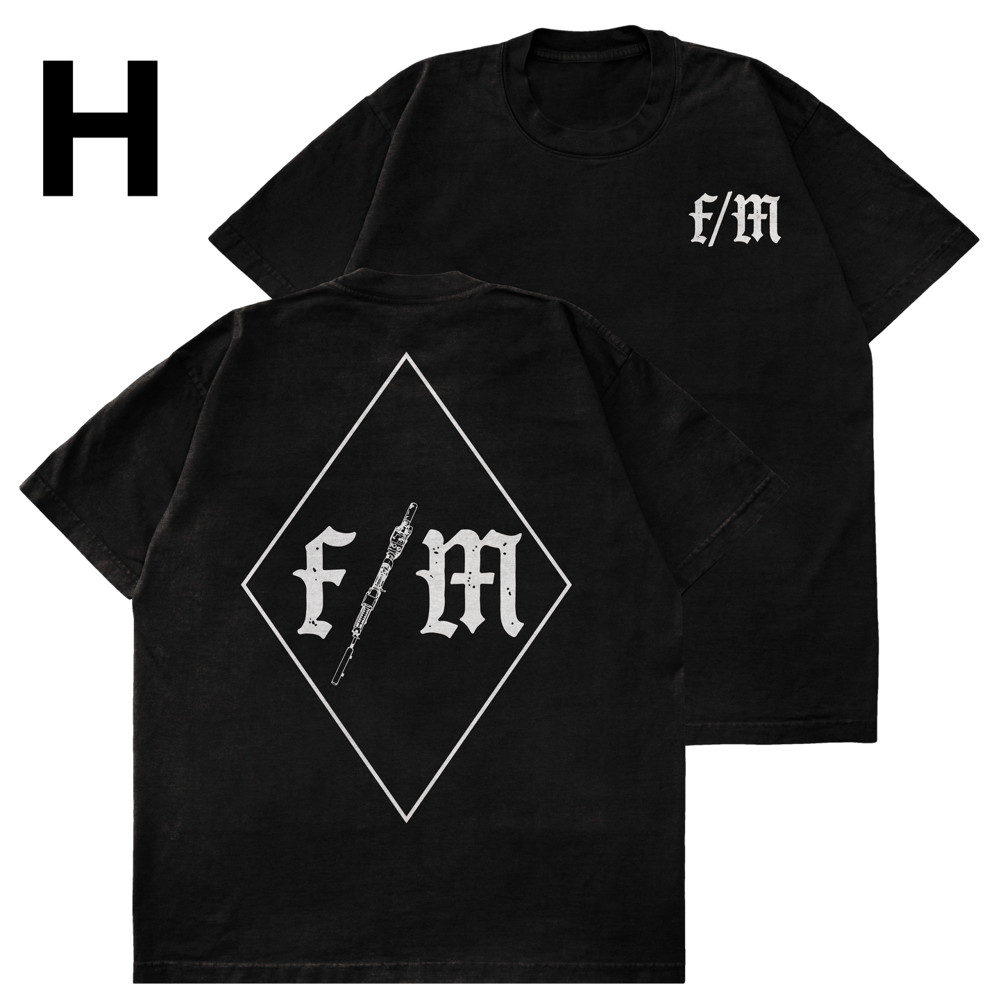 ID - HEAVYWEIGHT TEE BLACK