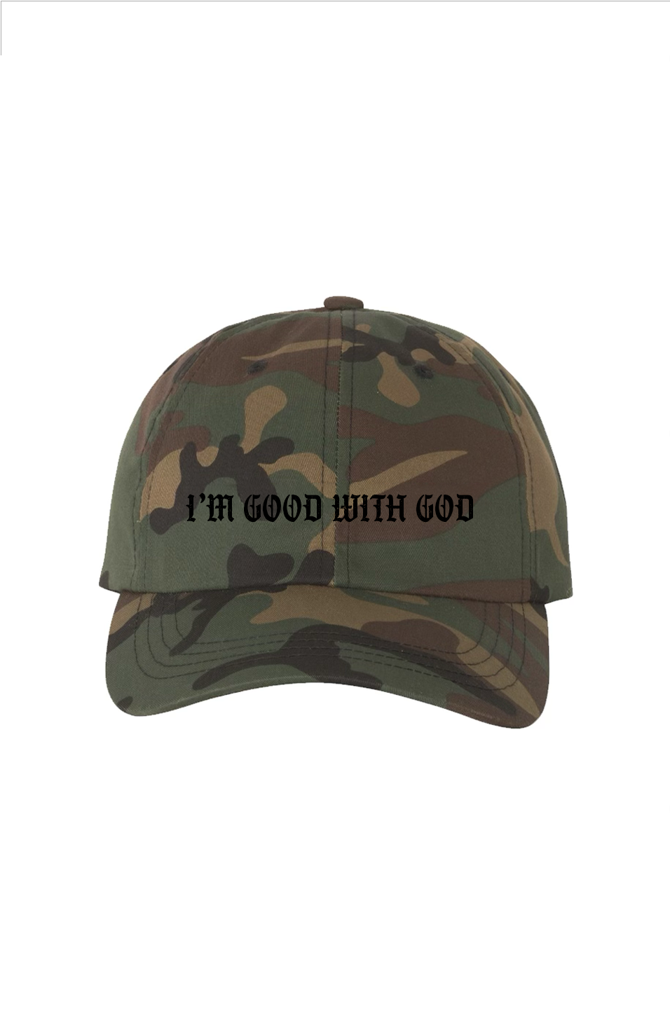 GOOD WITH GOD HAT